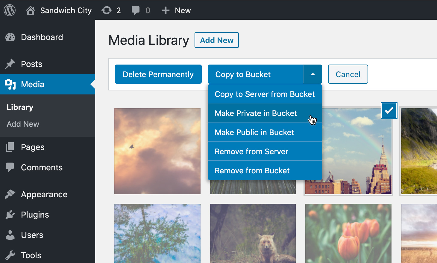 wp offload media plugin