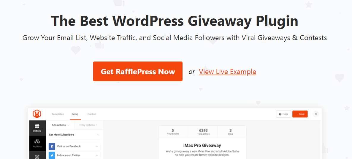 RafflePress - WordPress Giveaway Plugin
