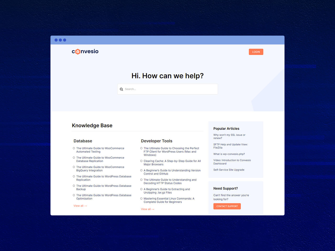 Our New Knowledge Base is Now Live