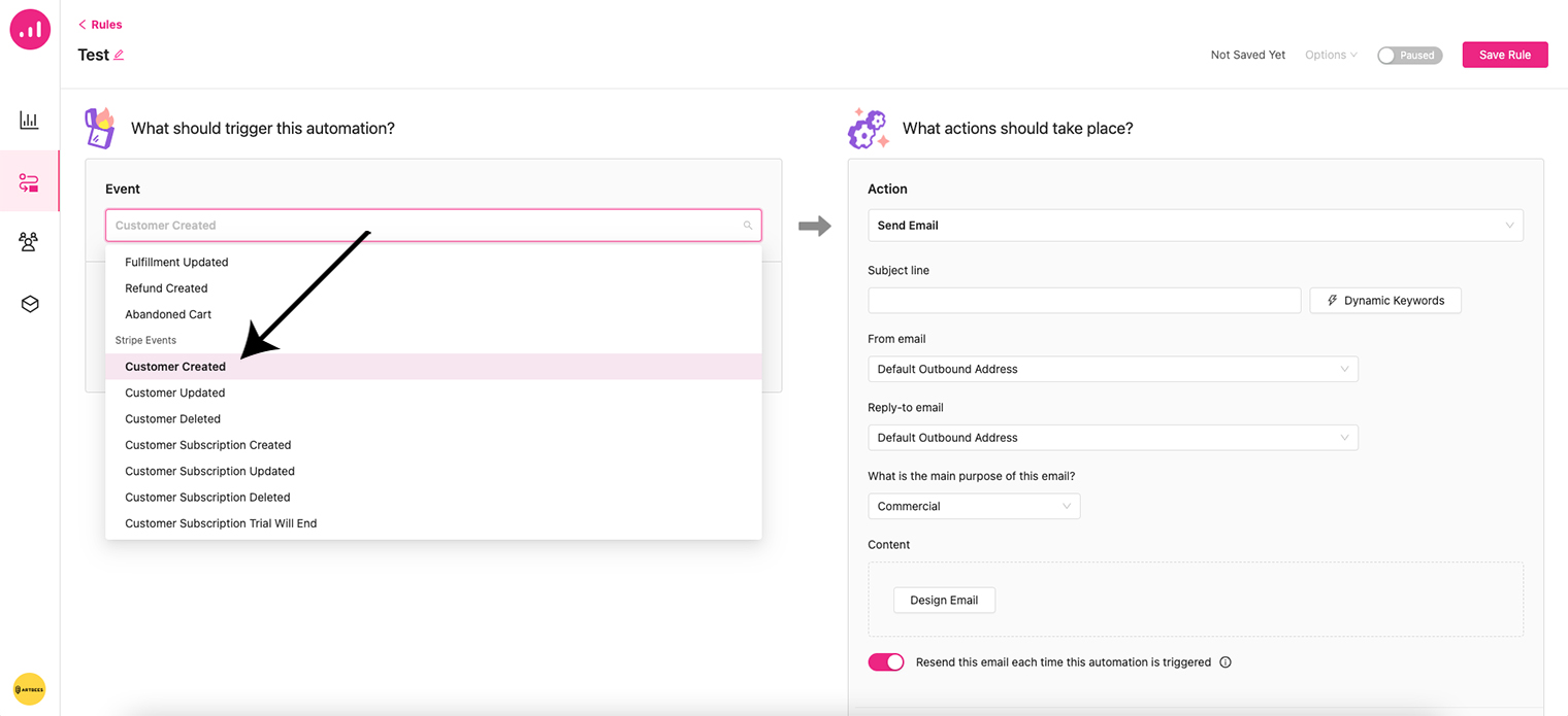 Customer-Created-Event