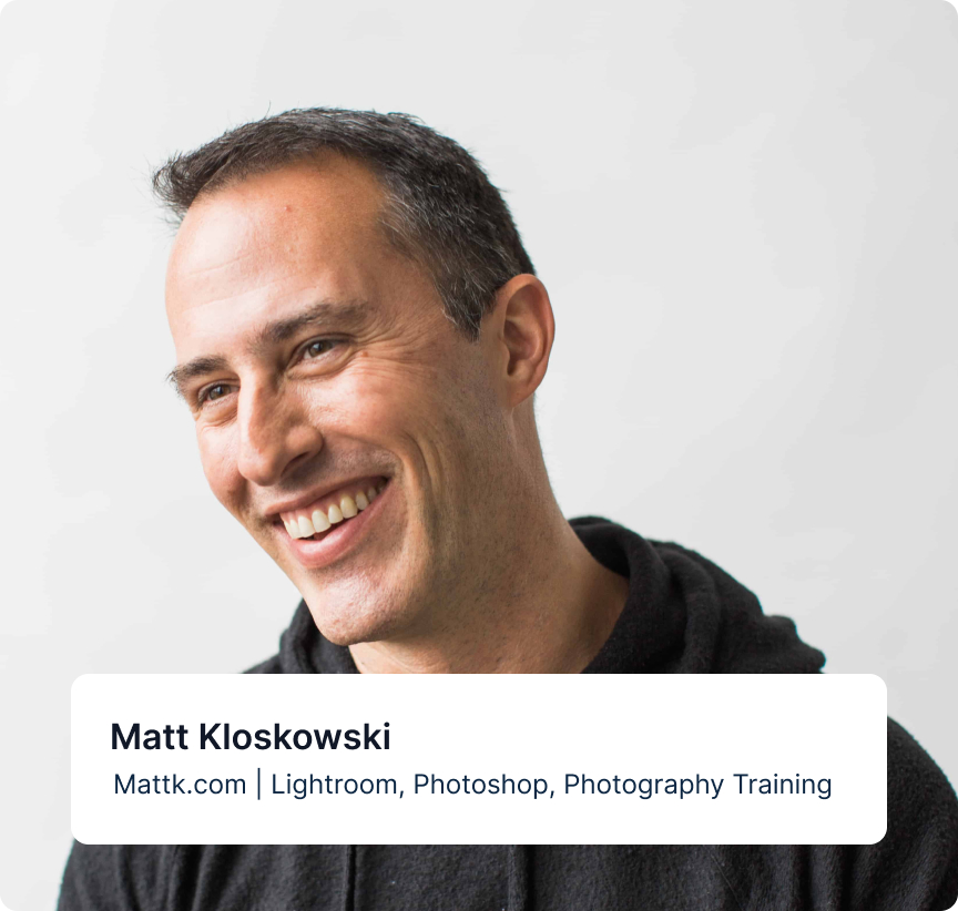 Matt Kloskowski Photo