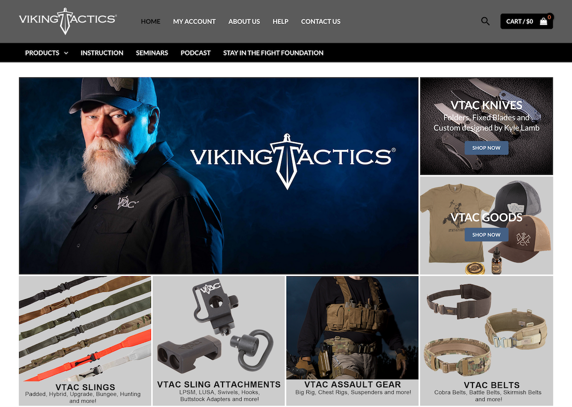 Viking Tactics gun friendly website hosting